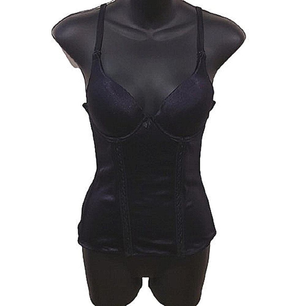 La Vie en Rose Padded Corset/Bustier Style Bra Top- Sz. B34